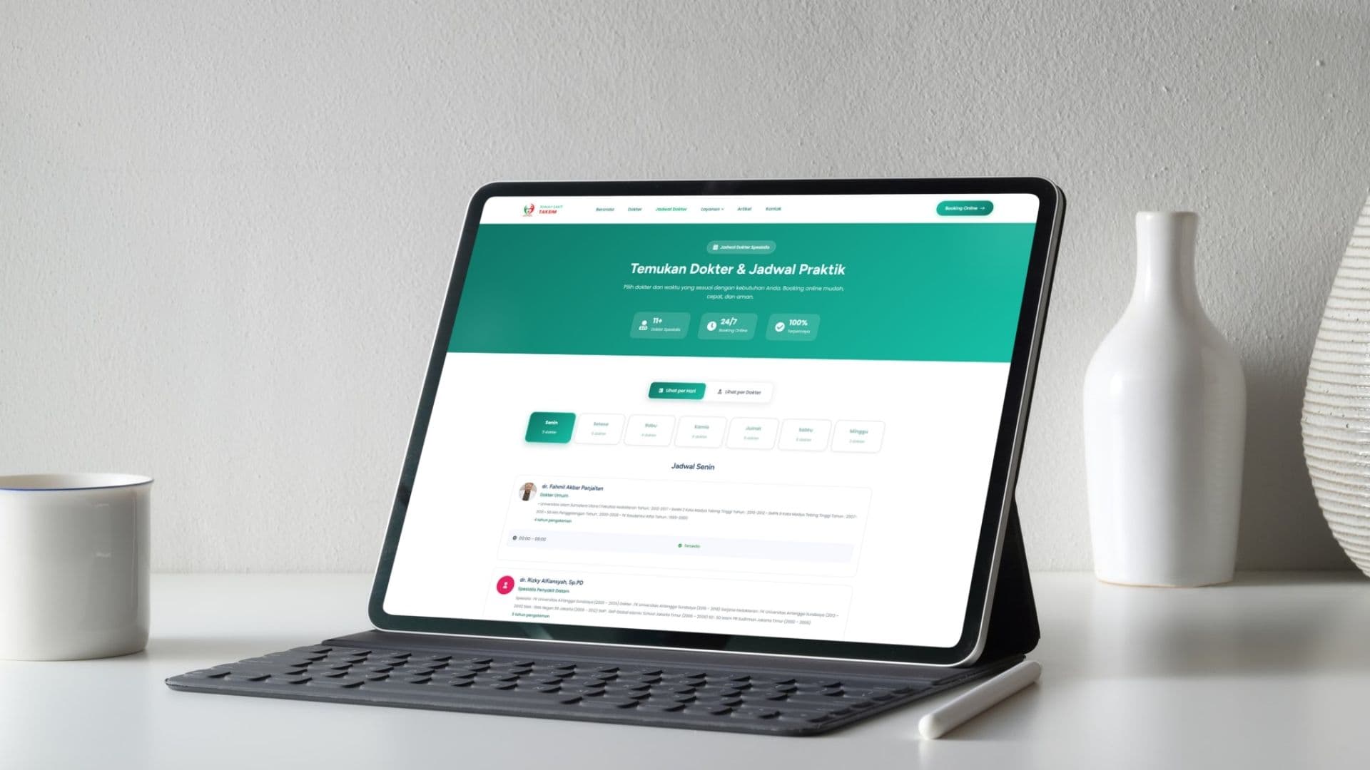 Klinik Utama Taksim Medika - Web