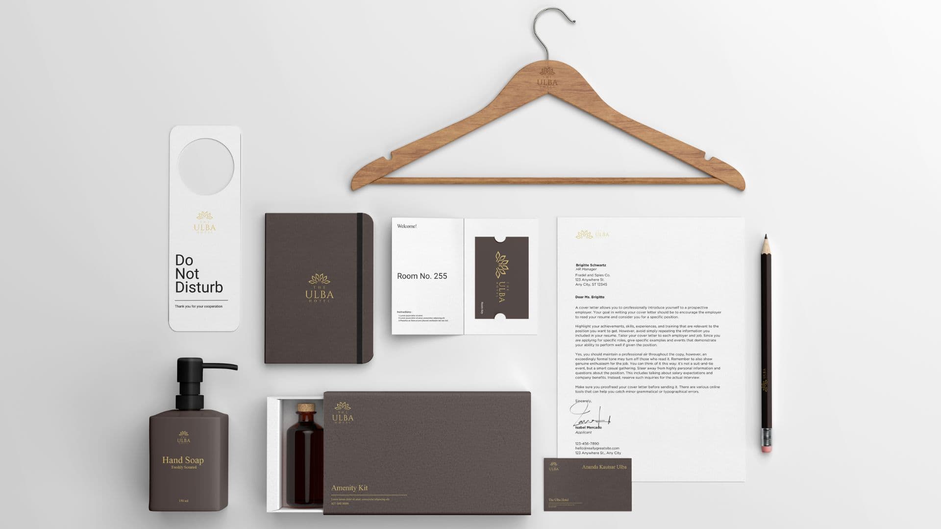 Ulba The Hotel - Logo Design thumbnail 2